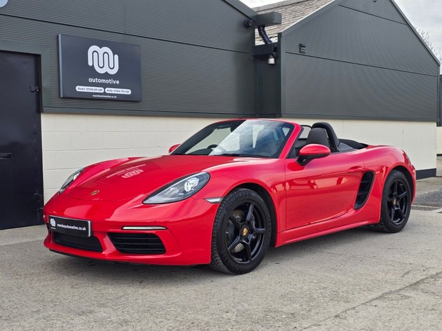 View our PORSCHE 718 BOXSTER