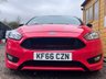 USED 2017 66 FORD FOCUS 1.5T EcoBoost Zetec S Red Edition Hatchback 5dr Petrol Manual Euro 6 (s/s) (182 ps) 