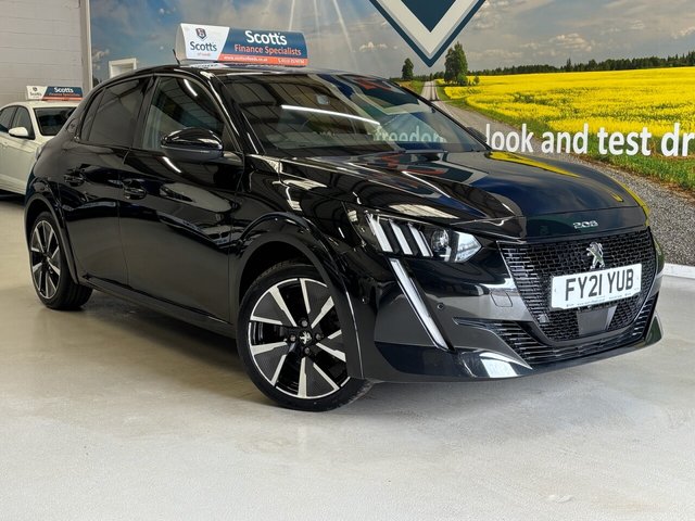2021 208 50KWH GT HATCHBACK 5 DOOR ELECTRIC AUTOMATIC BLACK 1 FORMER KEEPER 2021... photo