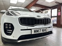 USED 2017 17 KIA SPORTAGE 1.7 CRDi GT-Line Edition SUV 5dr Diesel DCT Euro 6 (s/s) (139 bhp) Heated Seats + Reverse Cam