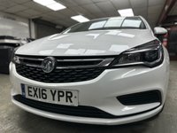 USED 2016 16 VAUXHALL ASTRA 1.4i Design Hatchback 5dr Petrol Manual Euro 6 (100 ps) Only 39k Miles