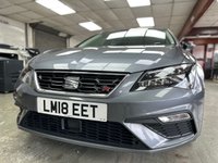 USED 2018 18 SEAT LEON 1.4 TSI FR Technology Hatchback 5dr Petrol Manual Euro 6 (s/s) (125 ps) FR Styling + Spec