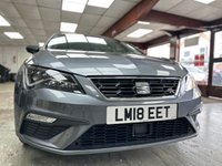 USED 2018 18 SEAT LEON 1.4 TSI FR Technology Hatchback 5dr Petrol Manual Euro 6 (s/s) (125 ps) FR Styling + Spec