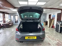 USED 2018 18 SEAT LEON 1.4 TSI FR Technology Hatchback 5dr Petrol Manual Euro 6 (s/s) (125 ps) FR Styling + Spec