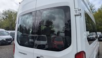 USED 2015 FORD TRANSIT Minibus Tdci 460 TDCI 125 PS XLWB High Roof With (Rear Row Seats removed to make Rear Load Area) , Air Conditioning, Electric Windows, Tachpgraph, Remote Locking,  Alarm, Emergency Brake assist, ABS, Power Steering, Mud Flaps Front, Tow Bar in great condition . 1 Owner from New - Been used by the MOD . 2 Keys - 5 Main Dealer Service Stamps on the book (Last Serviced 23,586 Miles) . This is excellent value . Discover the perfect solution for group travel with this exceptional Ford Transit Minibus. This 17-seat model, a TDCI 460 with the potent 125 PS engine, offers the spaciousness of an extra-long wheelbase and the practicality of a high roof, making it ideal for airport transfers, hotel shuttles, or community transport.  Your passengers will travel in comfort, kept cool by both front and dedicated rear air conditioning. The driving experience is equally refined, featuring conveniences such as electric windows and remote central locking for easy access. Your safety and security are paramount, with the minibus equipped with ESP, Emergency Brake Assist, ABS, and an anti-theft alarm for complete peace of mind.  Practicality is at the forefront. A tachograph is fitted, and two 12V accessory power points ensure devices stay charged on the go. It also includes front mud flaps, a temporary spare wheel, and the added utility of a tow bar, ready for your next requirement.  This vehicle presents a rare and highly appealing history. It has been with just one owner from new, having previously served with the Ministry of Defence, and it comes with two sets of keys. Its meticulous maintenance is documented with 5 service stamps in the book. Combining its low mileage, exceptional provenance, and comprehensive feature set, this Ford Transit minibus is excellent value and ready for a new chapter. 