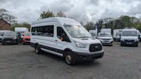 USED 2015 FORD TRANSIT Minibus Tdci 460 TDCI 125 PS XLWB High Roof With (Rear Row Seats removed to make Rear Load Area) , Air Conditioning, Electric Windows, Tachpgraph, Remote Locking,  Alarm, Emergency Brake assist, ABS, Power Steering, Mud Flaps Front, Tow Bar in great condition . 1 Owner from New - Been used by the MOD . 2 Keys - 5 Main Dealer Service Stamps on the book (Last Serviced 23,586 Miles) . This is excellent value . Discover the perfect solution for group travel with this exceptional Ford Transit Minibus. This 17-seat model, a TDCI 460 with the potent 125 PS engine, offers the spaciousness of an extra-long wheelbase and the practicality of a high roof, making it ideal for airport transfers, hotel shuttles, or community transport.  Your passengers will travel in comfort, kept cool by both front and dedicated rear air conditioning. The driving experience is equally refined, featuring conveniences such as electric windows and remote central locking for easy access. Your safety and security are paramount, with the minibus equipped with ESP, Emergency Brake Assist, ABS, and an anti-theft alarm for complete peace of mind.  Practicality is at the forefront. A tachograph is fitted, and two 12V accessory power points ensure devices stay charged on the go. It also includes front mud flaps, a temporary spare wheel, and the added utility of a tow bar, ready for your next requirement.  This vehicle presents a rare and highly appealing history. It has been with just one owner from new, having previously served with the Ministry of Defence, and it comes with two sets of keys. Its meticulous maintenance is documented with 5 service stamps in the book. Combining its low mileage, exceptional provenance, and comprehensive feature set, this Ford Transit minibus is excellent value and ready for a new chapter. 