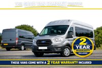 USED 2015 FORD TRANSIT Minibus Tdci 460 TDCI 125 PS XLWB High Roof With (Rear Row Seats removed to make Rear Load Area) , Air Conditioning, Electric Windows, Tachpgraph, Remote Locking,  Alarm, Emergency Brake assist, ABS, Power Steering, Mud Flaps Front, Tow Bar in great condition . 1 Owner from New - Been used by the MOD . 2 Keys - 5 Main Dealer Service Stamps on the book (Last Serviced 23,586 Miles) . This is excellent value . Discover the perfect solution for group travel with this exceptional Ford Transit Minibus. This 17-seat model, a TDCI 460 with the potent 125 PS engine, offers the spaciousness of an extra-long wheelbase and the practicality of a high roof, making it ideal for airport transfers, hotel shuttles, or community transport.  Your passengers will travel in comfort, kept cool by both front and dedicated rear air conditioning. The driving experience is equally refined, featuring conveniences such as electric windows and remote central locking for easy access. Your safety and security are paramount, with the minibus equipped with ESP, Emergency Brake Assist, ABS, and an anti-theft alarm for complete peace of mind.  Practicality is at the forefront. A tachograph is fitted, and two 12V accessory power points ensure devices stay charged on the go. It also includes front mud flaps, a temporary spare wheel, and the added utility of a tow bar, ready for your next requirement.  This vehicle presents a rare and highly appealing history. It has been with just one owner from new, having previously served with the Ministry of Defence, and it comes with two sets of keys. Its meticulous maintenance is documented with 5 service stamps in the book. Combining its low mileage, exceptional provenance, and comprehensive feature set, this Ford Transit minibus is excellent value and ready for a new chapter. 