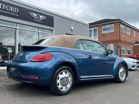 USED 2016 66 VOLKSWAGEN BEETLE 1.2 TSI BlueMotion Tech Design Cabriolet 2dr Petrol DSG Euro 6 (s/s) (105 ps) Navigation - Electric Power Hood - Front And Rear Assist - DSG Auto