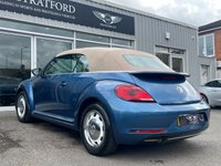 USED 2016 66 VOLKSWAGEN BEETLE 1.2 TSI BlueMotion Tech Design Cabriolet 2dr Petrol DSG Euro 6 (s/s) (105 ps) Navigation - Electric Power Hood - Front And Rear Assist - DSG Auto
