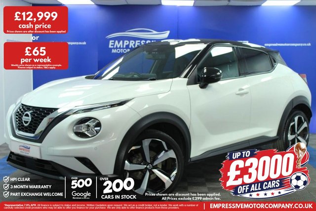 View our Nissan Juke 1.0 DIG-T Tekna SUV 5dr Petrol Manual Euro 6 (s/s) (114 ps)