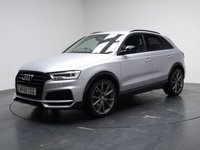 USED 2018 68 AUDI Q3 1.4 TFSI CoD Black Edition SUV 5dr Petrol S Tronic Euro 6 (s/s) (150 ps) EXCELLENT HISTORY+NAV+HEATED SEATS