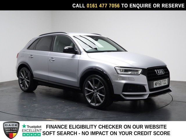 View our Audi Q3 1.4 TFSI CoD Black Edition SUV 5dr Petrol S Tronic Euro 6 (s/s) (150 ps)