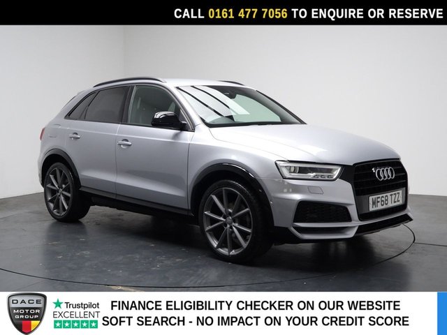 View our Audi Q3 1.4 TFSI CoD Black Edition SUV 5dr Petrol S Tronic Euro 6 (s/s) (150 ps)