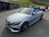 USED 2018 18 MERCEDES-BENZ C-CLASS 2.0 C300 AMG Line Cabriolet 2dr Petrol G-Tronic+ Euro 6 (s/s) (245 ps) AMG LINE Model with PREMIUM package, 19-inch Wheels & only 28,000 miles!