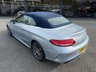 USED 2018 18 MERCEDES-BENZ C-CLASS 2.0 C300 AMG Line Cabriolet 2dr Petrol G-Tronic+ Euro 6 (s/s) (245 ps) AMG LINE Model with PREMIUM package, 19-inch Wheels & only 28,000 miles!