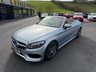 USED 2018 18 MERCEDES-BENZ C-CLASS 2.0 C300 AMG Line Cabriolet 2dr Petrol G-Tronic+ Euro 6 (s/s) (245 ps) AMG LINE Model with PREMIUM package, 19-inch Wheels & only 28,000 miles!