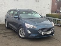 USED 2018 68 FORD FOCUS 1.0T EcoBoost Titanium Estate 5dr Petrol Auto Euro 6 (s/s) (125 ps) LOW MILEAGE ONE OWNER AUTOMATIC ESTATE, COMES WITH HEATED FRONT SEATS REAR SENSORS SAT NAV