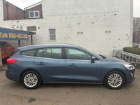 USED 2018 68 FORD FOCUS 1.0T EcoBoost Titanium Estate 5dr Petrol Auto Euro 6 (s/s) (125 ps) LOW MILEAGE ONE OWNER AUTOMATIC ESTATE, COMES WITH HEATED FRONT SEATS REAR SENSORS SAT NAV