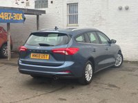 USED 2018 68 FORD FOCUS 1.0T EcoBoost Titanium Estate 5dr Petrol Auto Euro 6 (s/s) (125 ps) LOW MILEAGE ONE OWNER AUTOMATIC ESTATE, COMES WITH HEATED FRONT SEATS REAR SENSORS SAT NAV