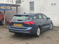 USED 2018 68 FORD FOCUS 1.0T EcoBoost Titanium Estate 5dr Petrol Auto Euro 6 (s/s) (125 ps) LOW MILEAGE ONE OWNER AUTOMATIC ESTATE, COMES WITH HEATED FRONT SEATS REAR SENSORS SAT NAV