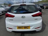 USED 2017 17 HYUNDAI I20 1.2 Petrol, SE Edition, Hatchback, 5 Door, Manual, Euro 6. FULL 12 MONTH MOT WITH EVERY CAR
