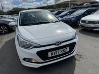 USED 2017 17 HYUNDAI I20 1.2 Petrol, SE Edition, Hatchback, 5 Door, Manual, Euro 6. FULL 12 MONTH MOT WITH EVERY CAR