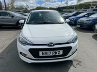USED 2017 17 HYUNDAI I20 1.2 Petrol, SE Edition, Hatchback, 5 Door, Manual, Euro 6. FULL 12 MONTH MOT WITH EVERY CAR