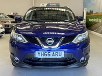 USED 2015 65 NISSAN QASHQAI 1.2 DIG-T Tekna SUV 5 Door Petrol Manual Blue 2WD Euro 6 1 Former Keeper PARK SENSORS+BLUETOOTH+CRUISE+USB