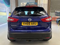 USED 2015 65 NISSAN QASHQAI 1.2 DIG-T Tekna SUV 5 Door Petrol Manual Blue 2WD Euro 6 1 Former Keeper PARK SENSORS+BLUETOOTH+CRUISE+USB