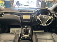 USED 2015 65 NISSAN QASHQAI 1.2 DIG-T Tekna SUV 5 Door Petrol Manual Blue 2WD Euro 6 1 Former Keeper PARK SENSORS+BLUETOOTH+CRUISE+USB