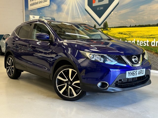 2015 QASHQAI 1.2 DIG T TEKNA SUV 5 DOOR PETROL MANUAL BLUE 2WD EURO... photo