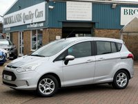 USED 2016 66 FORD B-MAX 1.0T EcoBoost Zetec MPV Moondust Silver Petrol Manual Euro 5 (100 ps) WET BELT HISTORY CITY PACK HEATED FRONT SCREEN AIR CON &pound;35 ROAD TAX AVERAGE 55.4 MPG