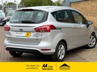 USED 2016 66 FORD B-MAX 1.0T EcoBoost Zetec MPV Moondust Silver Petrol Manual Euro 5 (100 ps) WET BELT HISTORY CITY PACK HEATED FRONT SCREEN AIR CON &pound;35 ROAD TAX AVERAGE 55.4 MPG