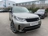 USED 2019 69 LAND ROVER DISCOVERY 5 3.0 SD V6 HSE Luxury SUV 5dr Diesel Auto 4WD Euro 6-Factory Extras Worth &pound;5,560-2 OWNER CAR-FINISHED IN SILICON SILVER WITH BLACK LEATHER UPHOLSTERY-SPLIT SUNROOF-DEPLOYABLE TOWBAR-REAR ENTERTAINMENT-MERIDIAN SOUND-ELECTRIC MEMORY SEAT-ELECTRIC FOLDING MIRRORS-HEATED STEERING WHEEL-HEATED AND COOLED FRONT SEATS-BLUETOOTH-CRUISE CONTROL-SATNAV-REVERSE CAMERA-DAB RADIO-DUAL ZONE CLIMATE CONTROL-GREAT EXAMPLE-5 LANDROVER SERVICES 