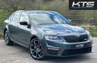 USED 2015 65 SKODA OCTAVIA 2.0 TFSI vRS Hatchback 5dr Petrol DSG Euro 6 (s/s) (SNav) (220 ps) *** HEATED LEATHER, 2 KEYS, DSG *** FINANCE AVAILABLE FROM 9.9% APR ***