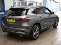 USED 2022 22 MERCEDES-BENZ GLA 1.3 GLA200 AMG Line (Executive) SUV 5dr Petrol 7G-DCT Euro 6 (s/s) (163 ps) SAT NAV CARPLAY PART LEATHER HEATED SEATS REAR VIEW CAMERA CRUISE CONTROL PARKING SENSORS 1 OWNER SERVICE HISTORY