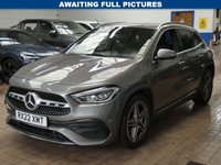 USED 2022 22 MERCEDES-BENZ GLA 1.3 GLA200 AMG Line (Executive) SUV 5dr Petrol 7G-DCT Euro 6 (s/s) (163 ps) SAT NAV CARPLAY PART LEATHER HEATED SEATS REAR VIEW CAMERA CRUISE CONTROL PARKING SENSORS 1 OWNER SERVICE HISTORY