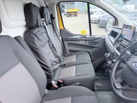 USED 2022 22 FORD TRANSIT CUSTOM Yellow 2.0 340 EcoBlue Euro 6 panel van, 64,110 miles, ULEZ compliant, 6-Speed manual, A/C, Auto lights, Heated seats, Touchscreen. Plus VAT @ 20%! This 2022 Ford Transit Custom offers the reassurance of a single owner from new, presenting a well maintained example of this popular commercial vehicle.  The 2.0 340 EcoBlue Leader L1 H1 Euro 6 (s/s) 5dr derivative, in Leader trim, is powered by an efficient 2.0 litre diesel engine.  It comes with a 3 month warranty for your peace of mind, and a full 12 months MOT will be provided upon purchase.  Notable features include practical 16 inch steel wheels, Seat Pack 9 which includes heated seats fo