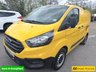 USED 2022 22 FORD TRANSIT CUSTOM Yellow 2.0 340 EcoBlue Euro 6 panel van, 64,110 miles, ULEZ compliant, 6-Speed manual, A/C, Auto lights, Heated seats, Touchscreen. Plus VAT @ 20%! This 2022 Ford Transit Custom offers the reassurance of a single owner from new, presenting a well maintained example of this popular commercial vehicle.  The 2.0 340 EcoBlue Leader L1 H1 Euro 6 (s/s) 5dr derivative, in Leader trim, is powered by an efficient 2.0 litre diesel engine.  It comes with a 3 month warranty for your peace of mind, and a full 12 months MOT will be provided upon purchase.  Notable features include practical 16 inch steel wheels, Seat Pack 9 which includes heated seats fo