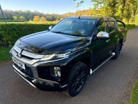USED 2021 21 MITSUBISHI L200 2.2 DI-D DC Barbarian X Pickup Double Cab 4dr Diesel Auto 4WD Euro 6 (s/s) (150 ps) + SERVICE HISTORY + 18" ALLOY WHEELS + AUTOMATIC GEARBOX + DAYTIME RUNNING LIGHTS + TOW BAR + SATELLITE NAVIGATION + 1/2 LEATHER SEATS + HEATED FRONT SEATS + HEATED STEERING WHEEL + AUTO HEADLIGHTS + FRONT AND REAR PARKING SENSORS + REAR CAMERA + DUAL CLIMATE CONTROL + CRUISE CONTROL + BLUETOOTH / TELEPHONE PREPARATION + RADIO / USB / DAB / MP3 PLAYER + MUCH MUCH MORE...