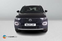 USED 2021 21 VOLKSWAGEN T-ROC 1.5 TSI EVO Black Edition SUV 5dr Petrol DSG Euro 6 (s/s) (150 ps) Parking Sensors, Drive Assist,