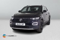 USED 2021 21 VOLKSWAGEN T-ROC 1.5 TSI EVO Black Edition SUV 5dr Petrol DSG Euro 6 (s/s) (150 ps) Parking Sensors, Drive Assist,