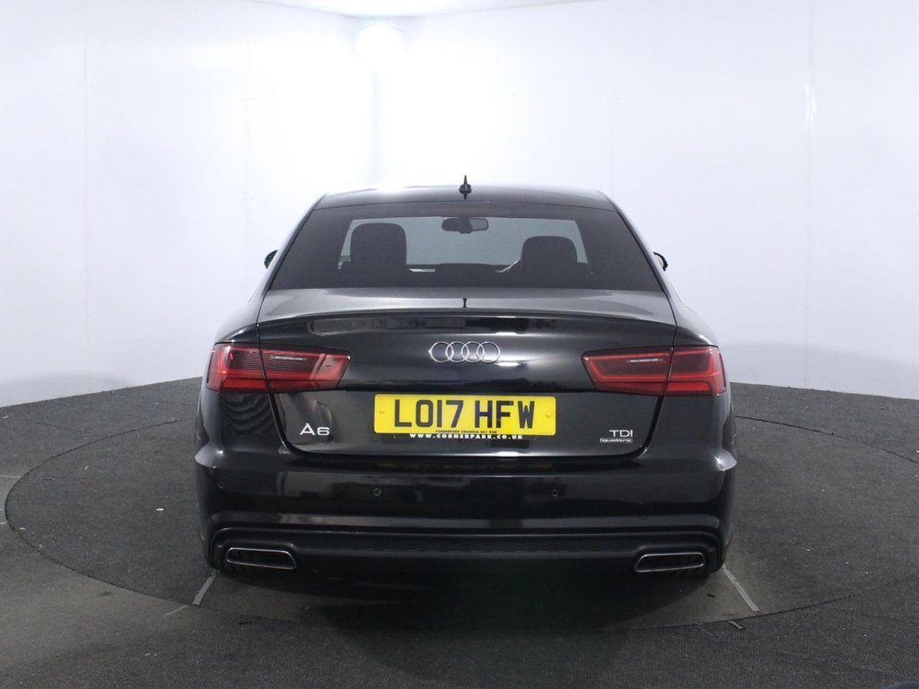 USED 2017 17 AUDI A6 SALOON 2.0 TDI Black Edition Saloon 4dr Diesel S Tronic quattro Euro 6 (s/s) (190 ps) 