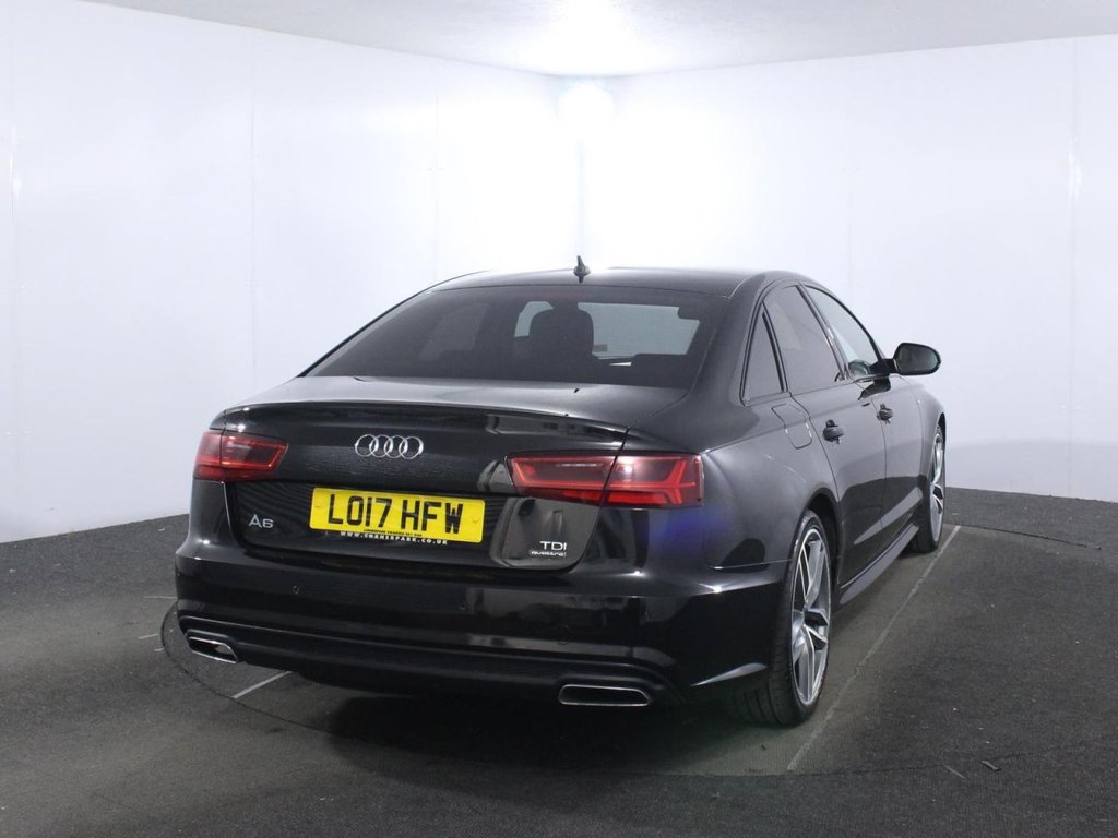 USED 2017 17 AUDI A6 SALOON 2.0 TDI Black Edition Saloon 4dr Diesel S Tronic quattro Euro 6 (s/s) (190 ps) 