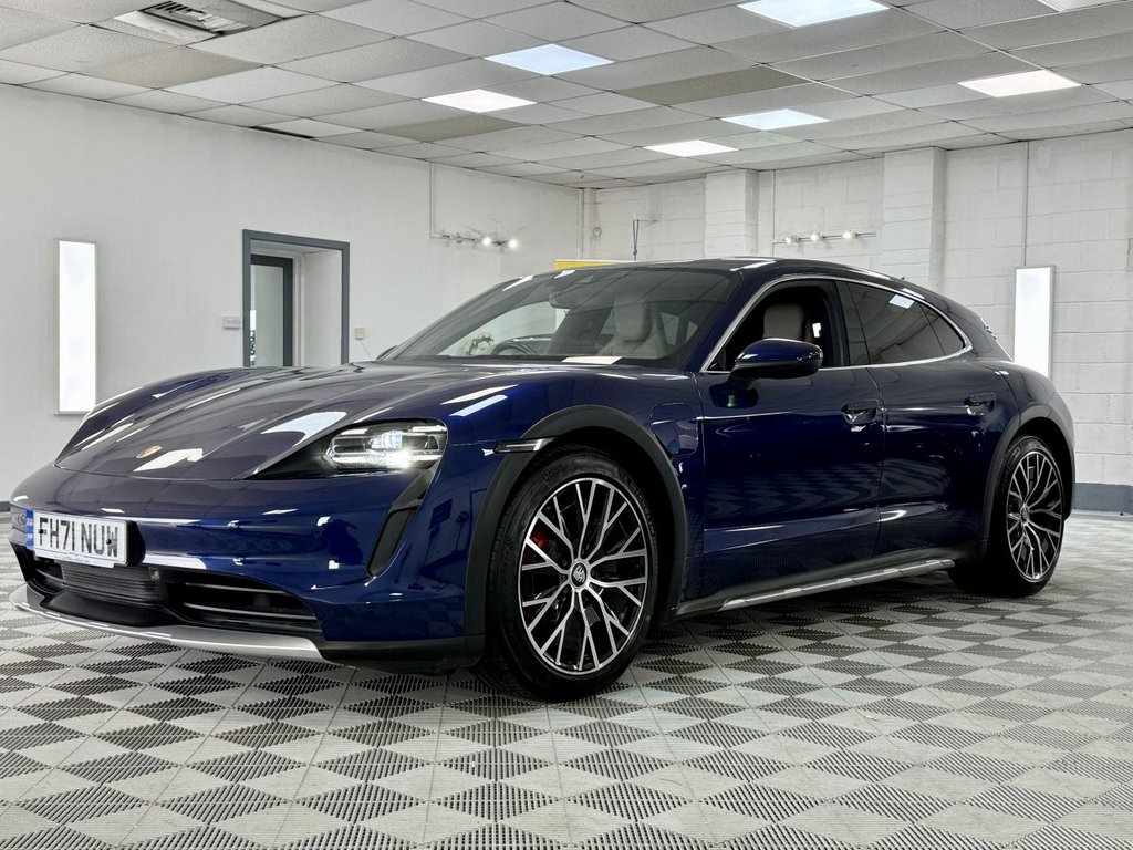 USED 2021 71 PORSCHE TAYCAN Performance Plus 93.4kWh 4S Cross Turismo 5dr Electric Auto 4WD (11kW Charger) (571 ps) 