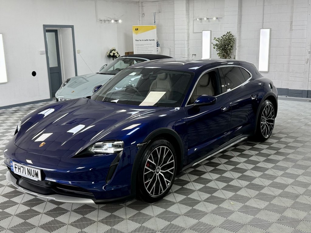USED 2021 71 PORSCHE TAYCAN Performance Plus 93.4kWh 4S Cross Turismo 5dr Electric Auto 4WD (11kW Charger) (571 ps) 