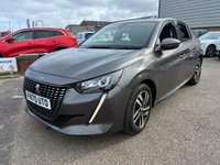 USED 2021 70 PEUGEOT 208 1.2 PureTech Allure Hatchback 5dr Petrol Manual Euro 6 (s/s) (100 ps) 2 OWNERS FROM NEW* PARKING SENSORS* CRUISE CONTROL* ELECTRIC HANDBRAKE* LANE / SPEED ASSIST* 6 SPEED* AUTO START / STOP* TRACTION CONTROL* ECO MODE* AIR CON* PART LEATHER
