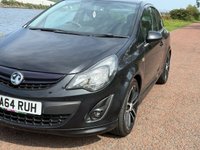 USED 2015 64 VAUXHALL CORSA 1.4T 16V Black Edition Hatchback 3dr Petrol Manual Euro 5 (s/s) (120 ps) BLACK EDITION