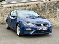 USED 2018 68 SEAT LEON 1.5 TSI EVO FR Hatchback 5dr Petrol Manual Euro 6 (s/s) (130 ps) 8 MAIN DEALER SERVICE STAMPS+2 OWNERS FROM NEW+APPLE CARPLAY+SATELLITE NAVIGATION+CRUISE CONTROL+FINANCE AVAILABLE