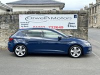 USED 2018 68 SEAT LEON 1.5 TSI EVO FR Hatchback 5dr Petrol Manual Euro 6 (s/s) (130 ps) 8 MAIN DEALER SERVICE STAMPS+2 OWNERS FROM NEW+APPLE CARPLAY+SATELLITE NAVIGATION+CRUISE CONTROL+FINANCE AVAILABLE